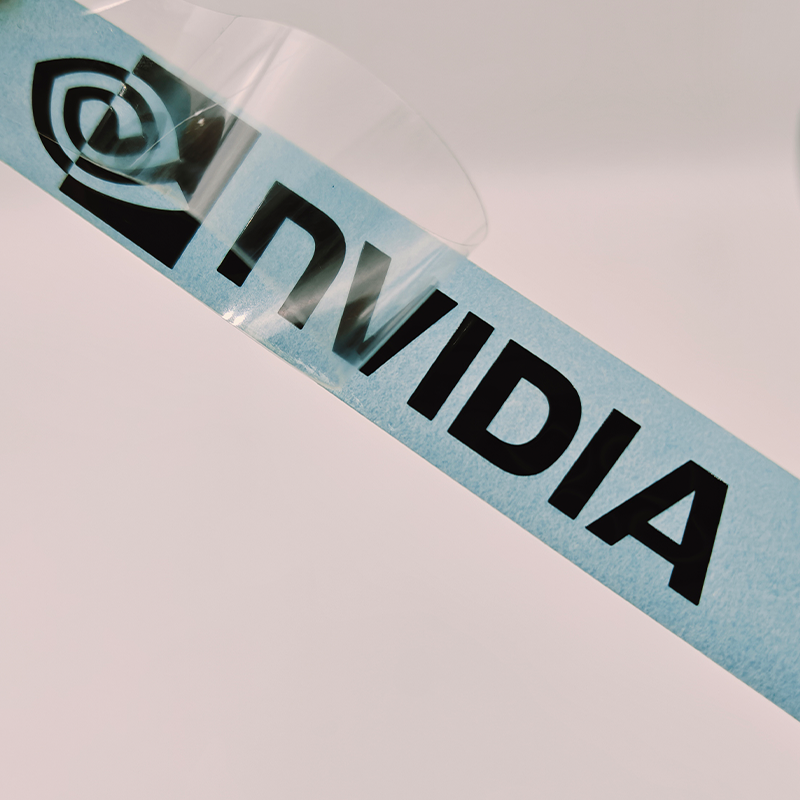 英偉達(dá)黑色金屬標(biāo)貼